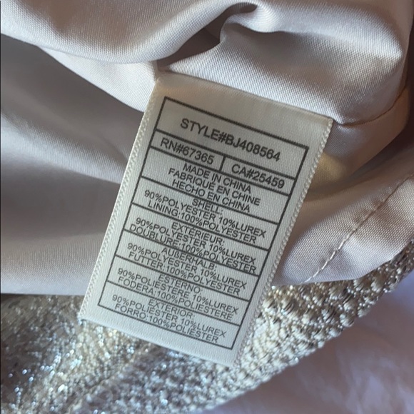 EUC gold BB Dakota power puff mini dress 🌟 - Picture 10 of 10